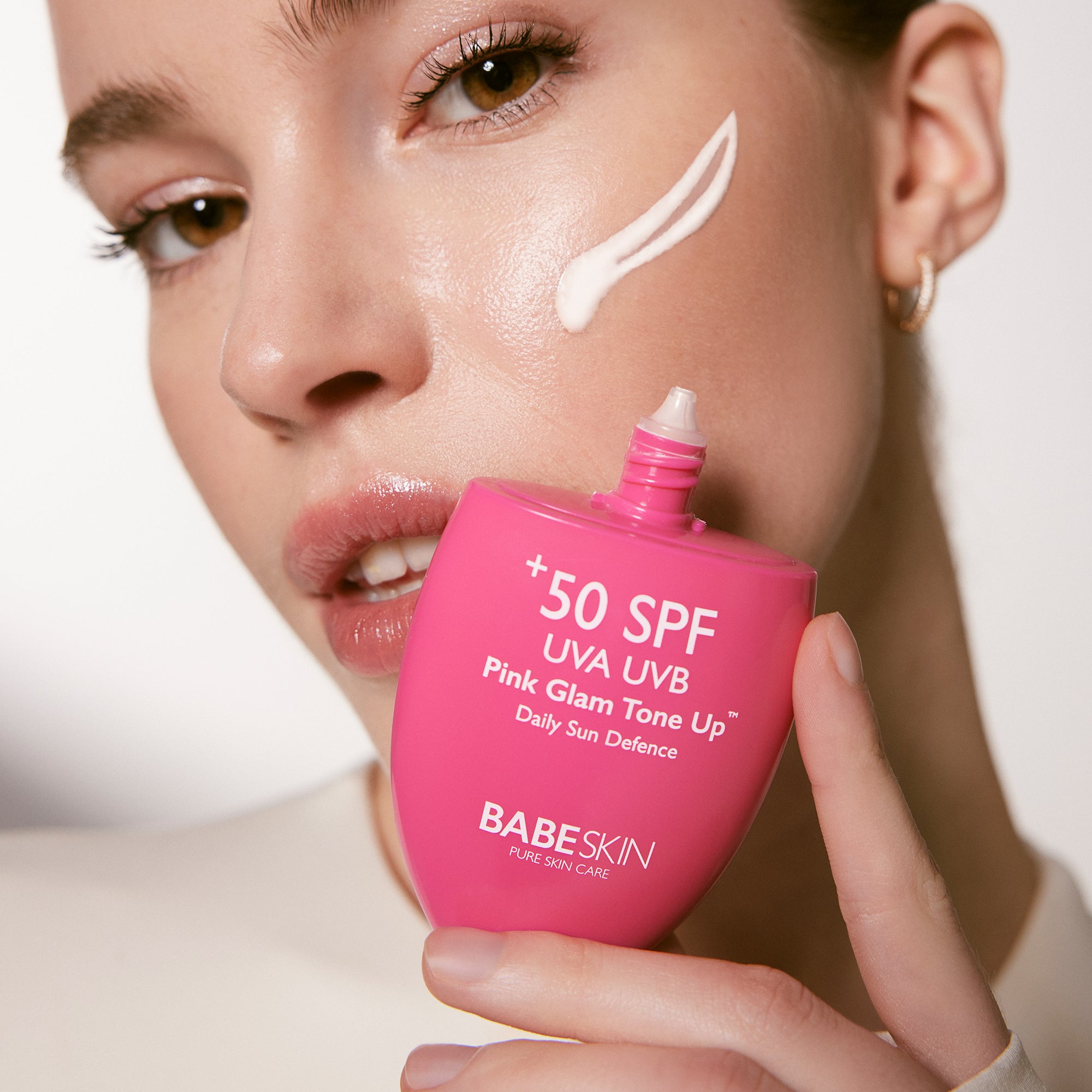 Pink Glam Tone Up 2'li Set
