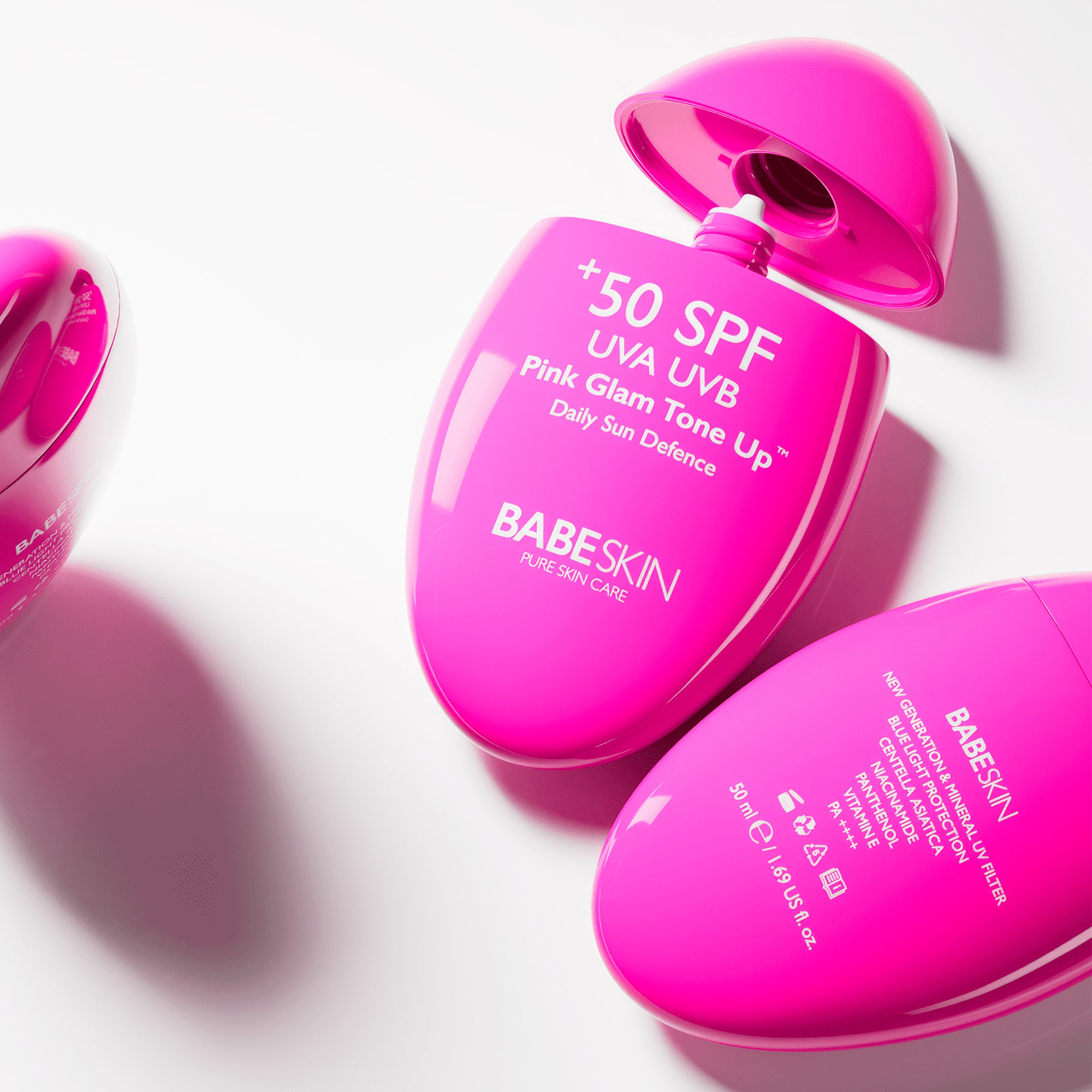Pink Glam Tone Up 2'li Set